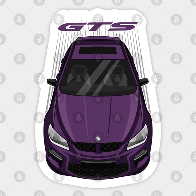 HSV GEN F GTS - Purple Sticker by V8social